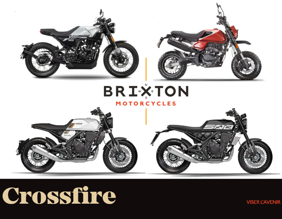 Pièces motos CROSSFIRE BRIXTON Acheter vos pièces de moto Brixton CROSSFIRE origine BRIXTON 