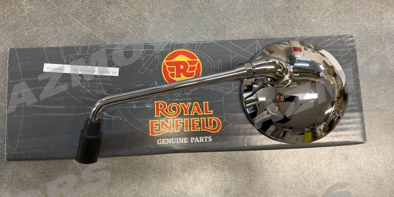 1030053/A - RETROVISEUR GAUCHE CHROME(MODELE CHROME) (Royal Enflied) RETROVISEUR GAUCHE (MODELE CHROME) Interceptor 650 origine ROYAL ENFIELD 