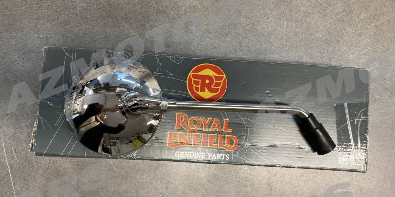 1030054/A - RETROVISEUR DROIT CHROME(MODELE CHROME) (Royal Enflied) RETROVISEUR DROIT (MODELE CHROME) Interceptor 650 origine ROYAL ENFIELD 