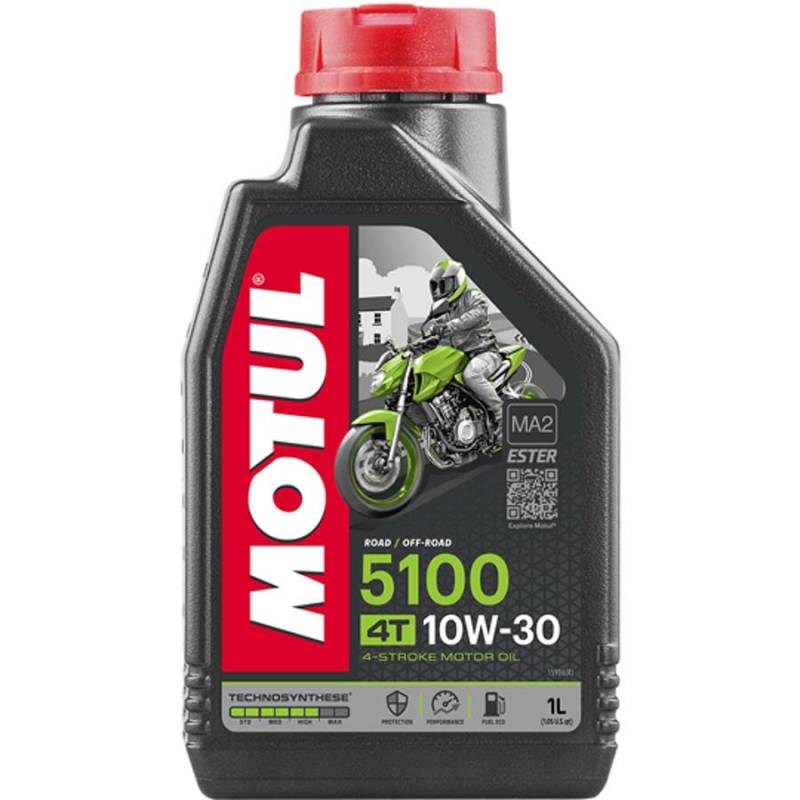 10462 -  HUILE MOTEUR 4T MOTUL 5100 10W30 (1L)