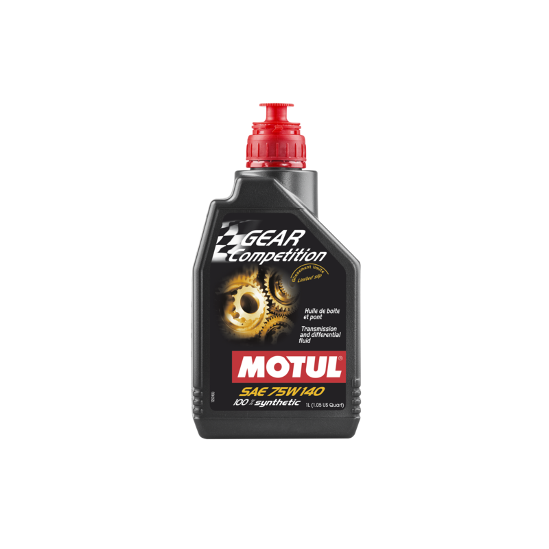 HUILE BOITE/PONT MOTUL MOTYLGEAR 75W140 (1L) MOTUL GEAR Competition - 75w140 - Huile Boite/Pont -1L origine MOTUL 