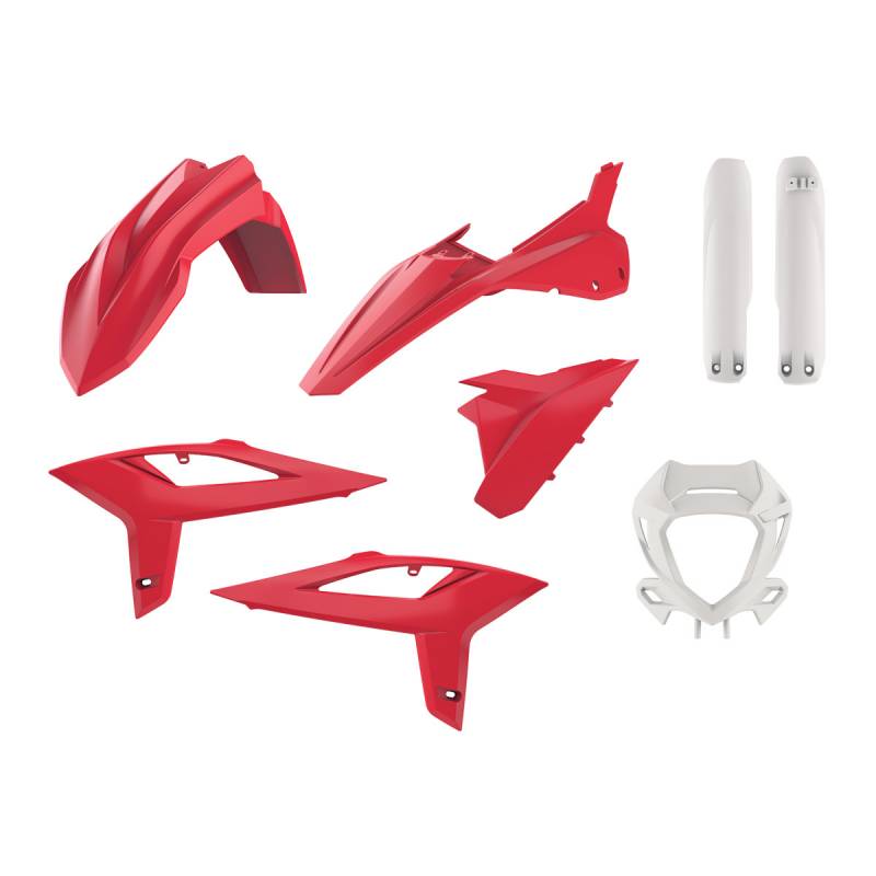 KIT PLASTIQUES ENDURO BETA ROUGE/BLANC - BETA RR 2T,RR 350 4T (MODELES 2020-21) KIT PLASTIQUES ENDURO BETA ROUGE/BLANC - BETA RR 2T,RR 350 4T (MODELES 2020-21) origine BETA 