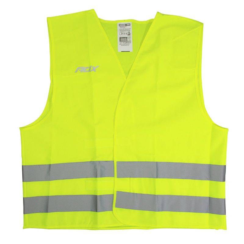 GILET REFLECHISSANT SECURITE REFLECHISSANT VELCRO JAUNE (HOMOLOGUE CE) GILET REFLECHISSANT SECURITE REFLECHISSANT VELCRO JAUNE (HOMOLOGUE CE) origine VOGE 