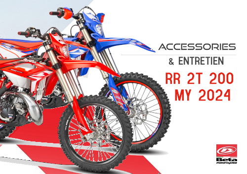 ACCESSOIRES RR 200 & FACTORY 2T 2024 RETROUVEZ LES ACCESSOIRES POUR VOTRE BETA ENDURO RR 200 2T DE 2024 origine BETA 2024