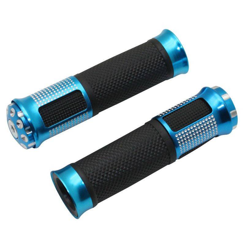 REVETEMENT POIGNEE AVOC MOTO ON ROAD R383 BLEU CLOSED END 135mm (PAIRE) REVETEMENT POIGNEE AVOC MOTO ON ROAD R383 BLEU CLOSED END 135mm (PAIRE) origine AZMOTORS -DISPO