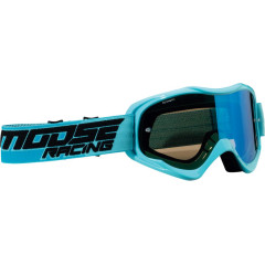 LUNETTE MOOSE RACING QUALIFIER SHADE OFFROAD LUNETTE MOOSE RACING QUALIFIER SHADE OFFROAD BLEU origine ATV 