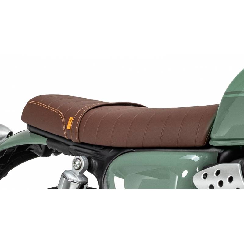 Selle scrambler Marron Cromwell 1200 Selle scrambler Marron Cromwell 1200 origine BRIXTON -DISPO