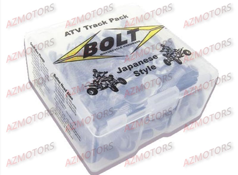 Kit Visserie Track-Pack Quad 893411-Kit Visserie Track-Pack Bolt Quad origine AZMOTORS 