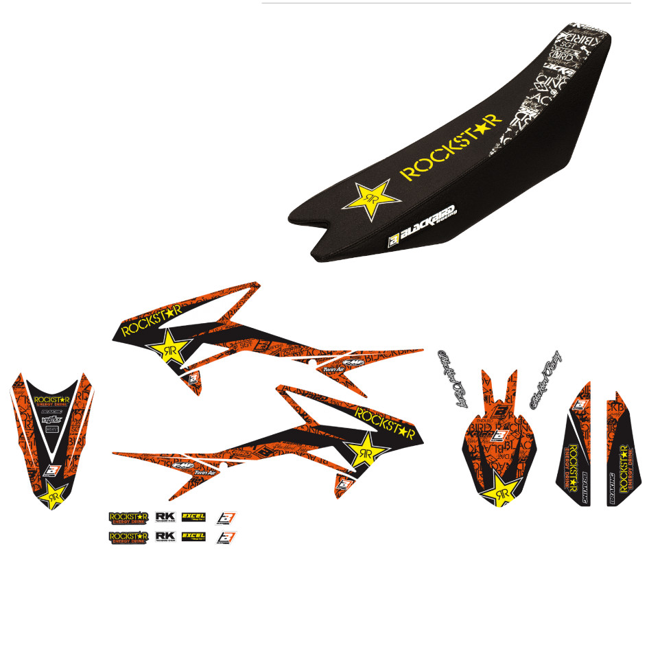 BETA RR 2T,4T - KIT COMPLET ROCKSTAR ENERGY BLACKBIRD - MODÈLES 2013-17