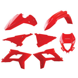 KIT PLASTIQUES RESTYLING BETA ENDURO RR 2013-17 POLISPORT ROUGE BETA RR 2T,4T - ENDURO KIT PLASTIQUES RESTYLING POLISPORT ROUGE- MODÈLES 2013-17 origine BETA 