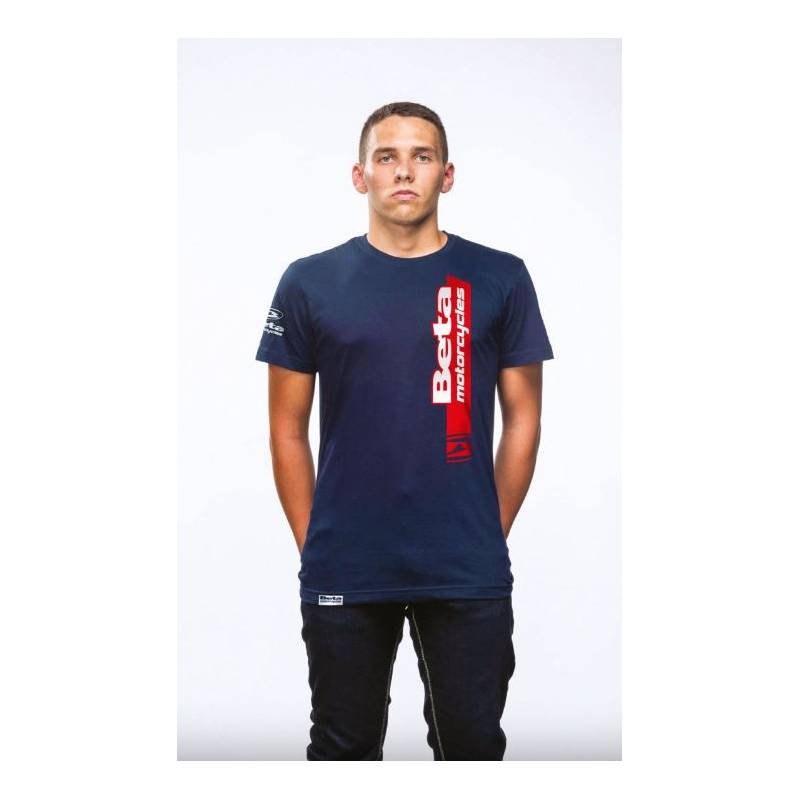 T-SHIRTS PADDOCK BLUE RED STRIPE M BETA T-SHIRTS PADDOCK BLUE RED STRIPE ( Taille M ) origine BETA -DISPO