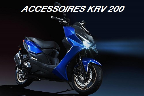Accessoires KRV 200 2023+ Accessoires SCOOTER KYMCO KRV 200 2023+ origine KYMCO 