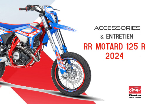 RETROUVEZ LES ACCESSOIRES POUR VOTRE BETA MOTARD RR 125 4T R 2024