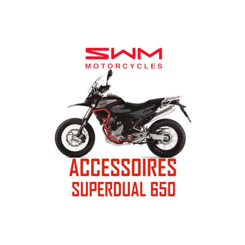 ACCESSOIRES SWM SUPERDUAL 650 LES ACCESSOIRES SWM SUPERDUAL 650 EURO4 ET EURO 5 origine SWM -DISPO