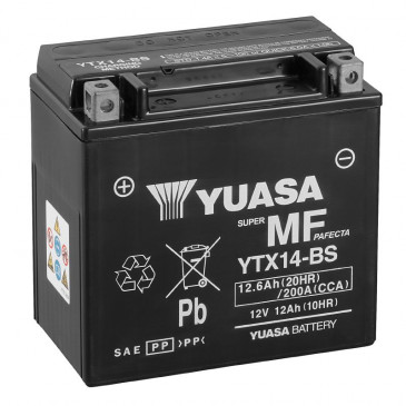 BATTERIE YTX14BS YUASA - SYM