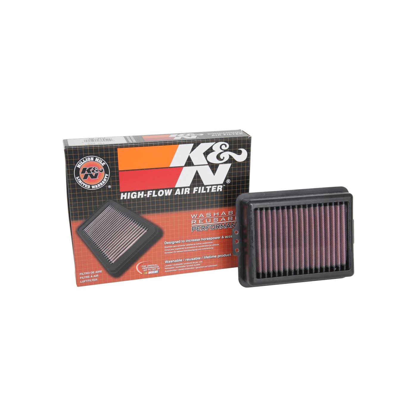 K&N - FILTRE A AIR SPORT K&N VOGE 900 K&N - FILTRE A AIR SPORT K&N VOGE origine VOGE -DISPO