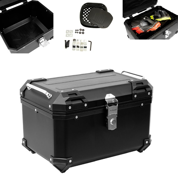 TOPCASE PLASTIQUE COULEUR NOIR 52L - X-PLOR TOPCASE PLASTIQUE COULEUR NOIR 52L - X-PLOR origine  -DISPO