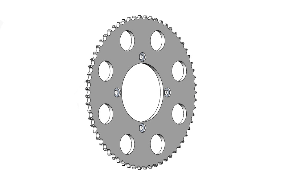 COURONNE ALU 63 /428 BETA 125 RR/SM (2011/20)