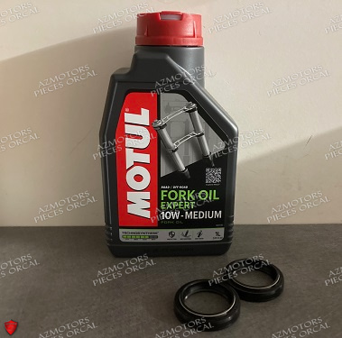 KIT FOURCHE ORCAL ASTOR/SIRIO/NK01/SPRINT ET HUILE MOTUL FORK OIL 10W (1L) KIT FOURCHE ORCAL ASTOR/SIRIO/NK01/SPRINT ET HUILE MOTUL FORK OIL 10W (1L) origine ORCAL -DISPO