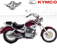 Pièces Moto Kymco HIPSTER 125 4V 4T EURO II (RH25AD) Pièces Moto Kymco METEORIT 125  origine KYMCO HIPSTER