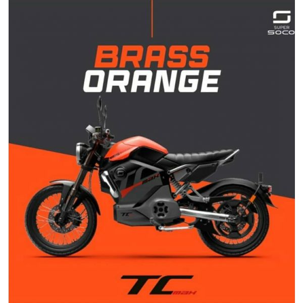 KIT CARÉNAGE ORANGE TC MAX SOCO KIT CARÉNAGE ORANGE TC MAX MOTO SUPER SOCO origine SOCO 