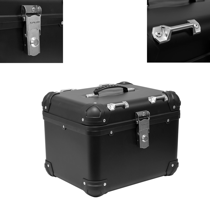 TOPCASE PLASTIQUE COULEUR NOIR 35L - X-PLOR TOPCASE PLASTIQUE COULEUR NOIR 35L - X-PLOR origine  