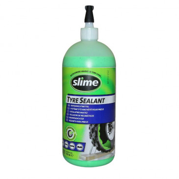  -SLIME- LIQUIDE ANTI-CREVAISON PREVENTIF POUR PNEU TUBELESS (946 ml)