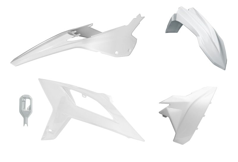 KIT PLASTIQUE 5 P RTech BETA RR BLANC RR 2T/4T (20-2022) KIT PLASTIQUE 5 P BETA RR BLANC origine BETA -DISPO