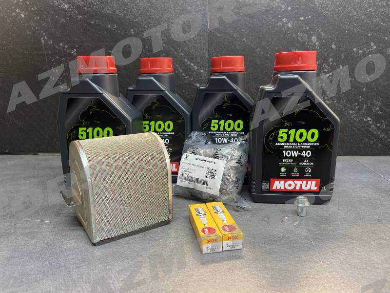 KIT ENTRETIEN COMPLET MOTEUR VOGE 500 R/DS ET HUILE MOTUL 5100 4T 10W-40 - (4L)   origine  -DISPO