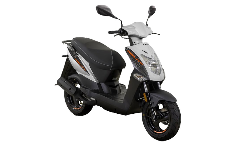 SCOOTER KYMCO AGILITY 50 E5 BLANC PERLE
 SCOOTER KYMCO AGILITY 50 E5 BLANC
(hors frais de mise en route et d immatriculation) origine KYMCO 