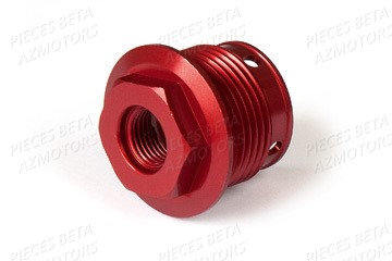 BOUCHON TENDEUR DE CHAINE - ROUGE - RR 4T 350/400/450/498/520 (2010-2012)