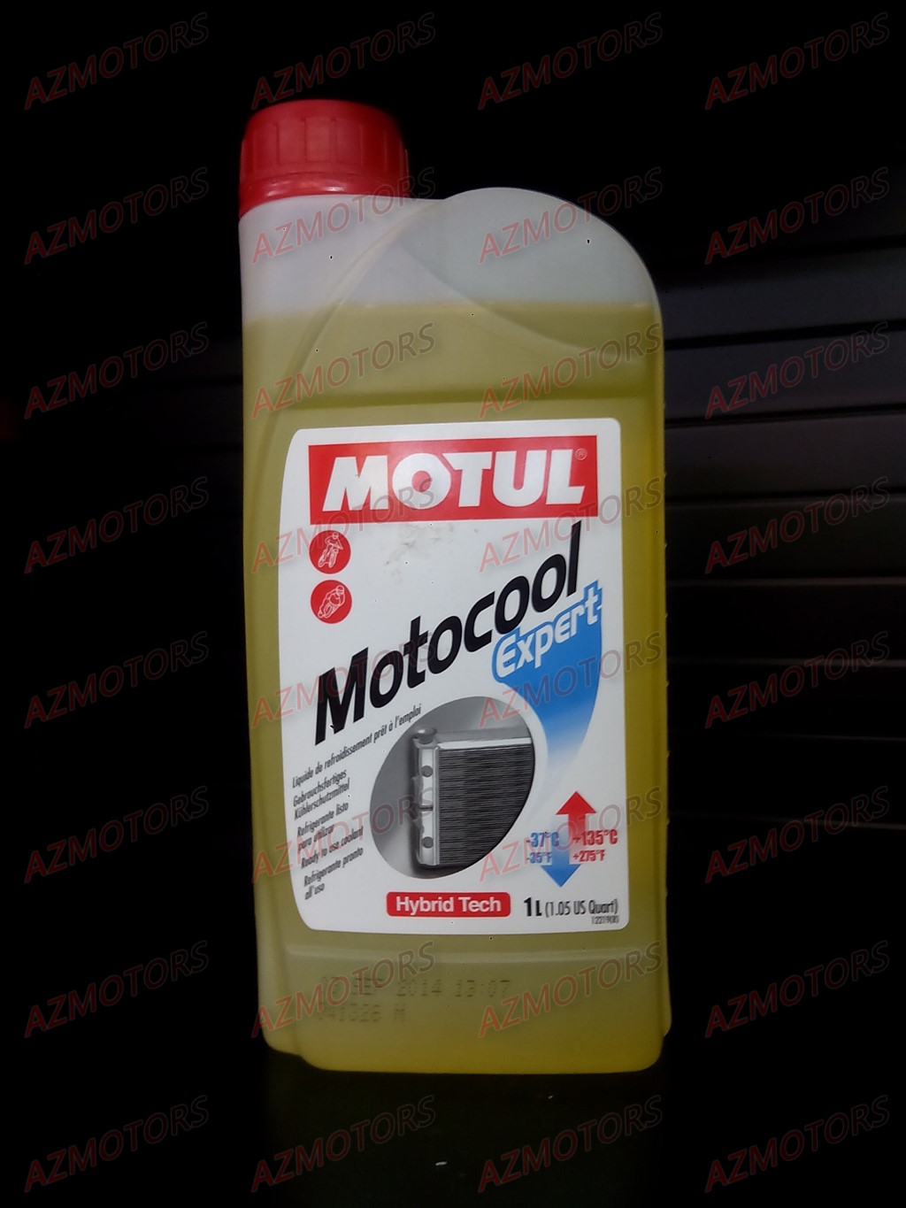 RADIATEUR MOTOCOOL 1L Liquides de Refroidissement 101087 - MOTUL MOTOCOOL EXPERT HYBRID TECH - 1L origine MOTUL 