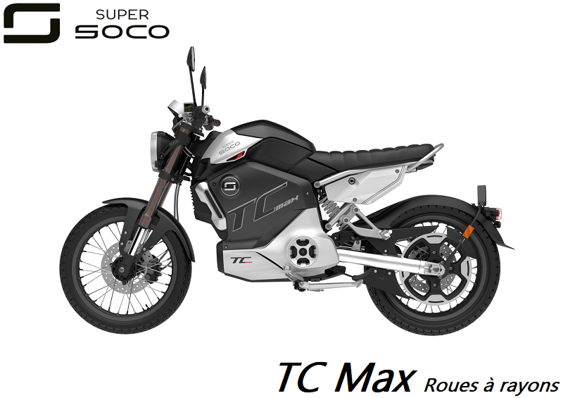 Pièces TC Max (125cc)(Roues à Rayons) SOCO ORIGINE Pièces TC MAX (Roues à rayons) SUPER SOCO ORIGINE origine SUPER SOCO 