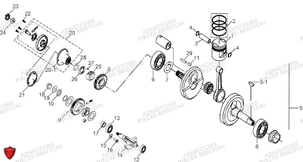 VILEBREQUIN BRIXTON 125 BX ABS CBS E5