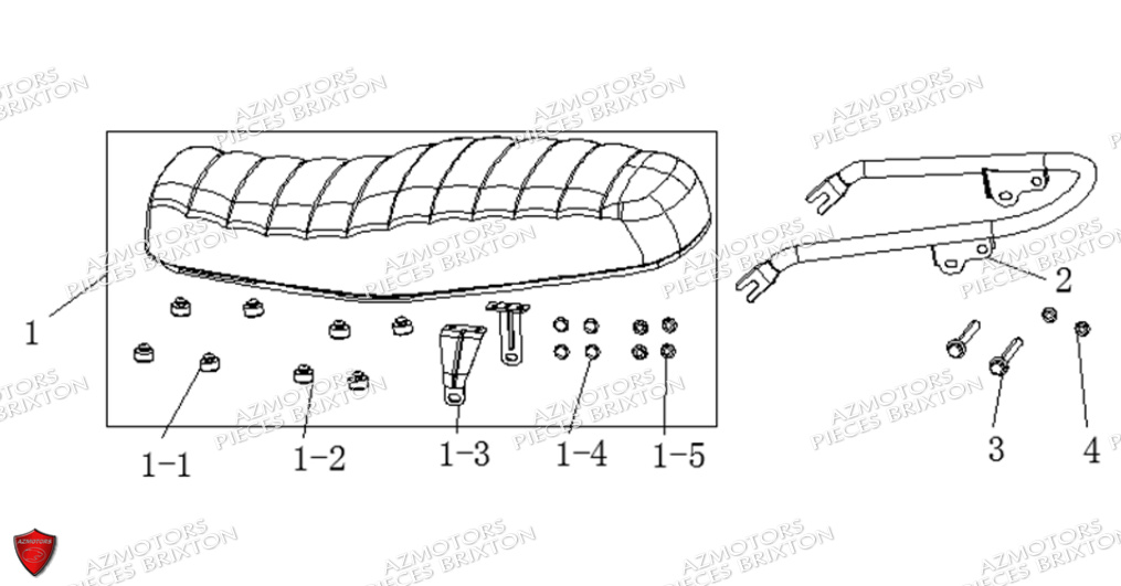 SELLE BRIXTON 125 BX E5