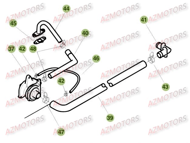 CARBURATEUR 2 BETA 125 SM 08