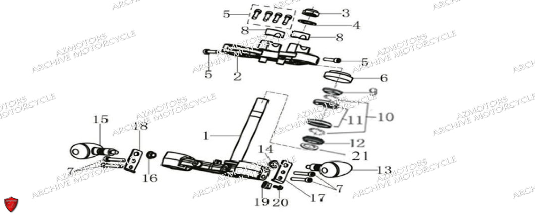 Te De Fourche Scrambler ARCHIVE PIECE ARCHIVE SCRAMBLER 250cc AM-90 EURO4