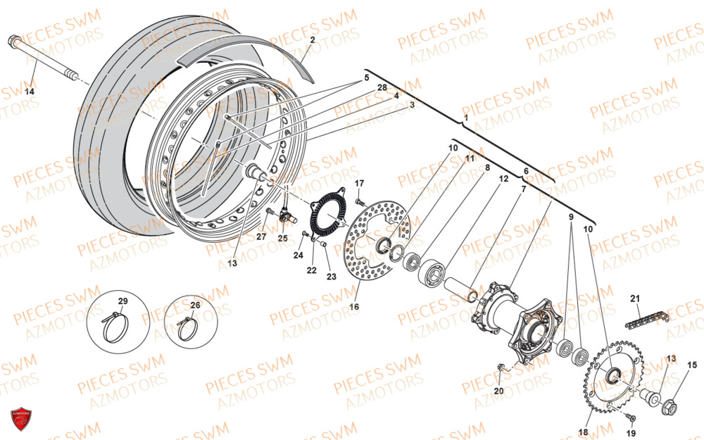 ROUE-ARRIERE pour ACE-OF-SPADES-500-20