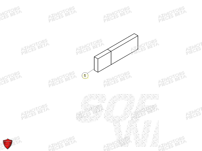 Cle Usb D Utilisation BETA Pièces ALP 4.0 350 4T - 2024