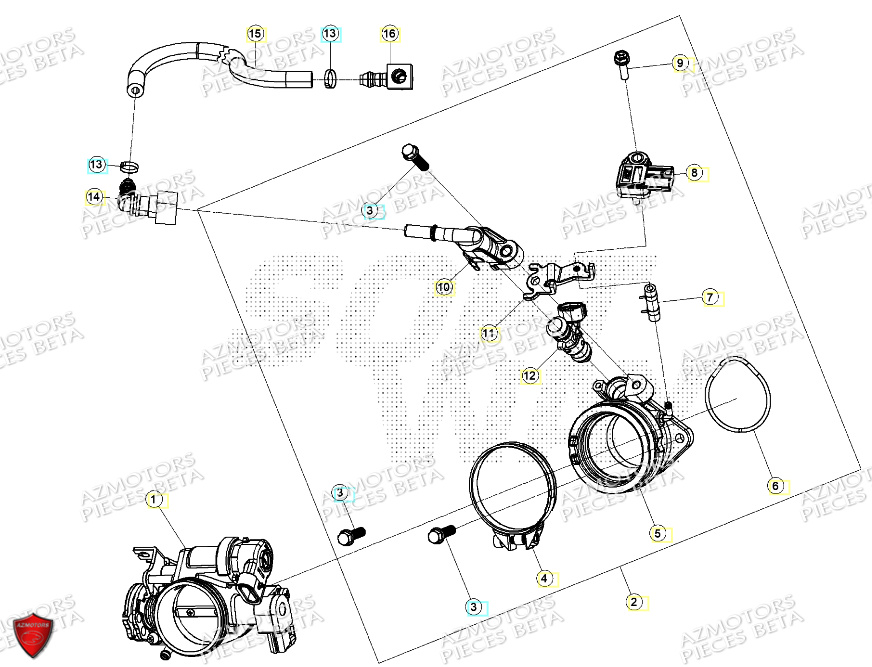 INJECTION BETA ALP 4 350 4T 2024