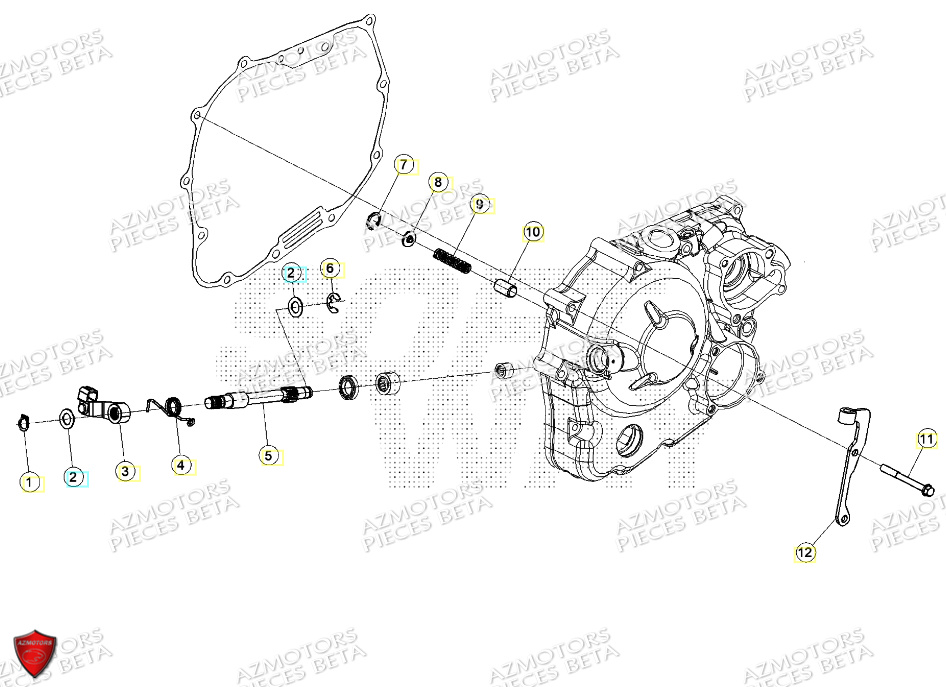 Transmission Principale Embrayage BETA Pièces ALP 4.0 350 4T - 2024