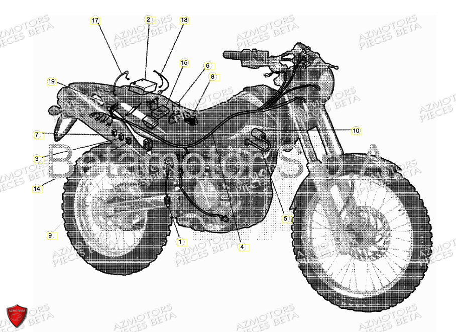 SYSTEME ELECTRIQUE BETA ALP 4 4T 350 2018