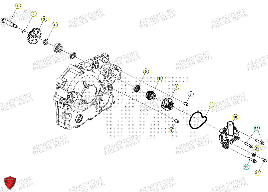 POMPE A EAU BETA ALP X 350 4T 2024