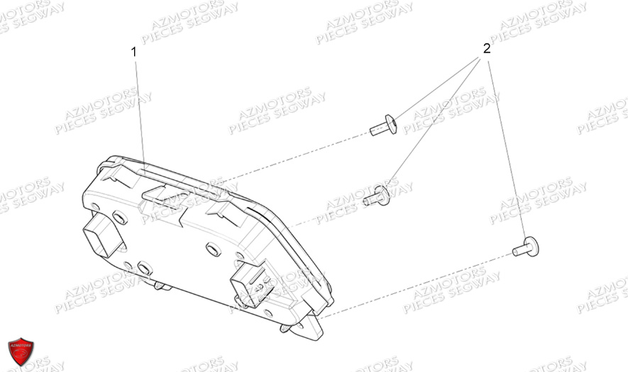 Compteur SEGWAY Pieces SNARLER AT5S VERSION EPS
