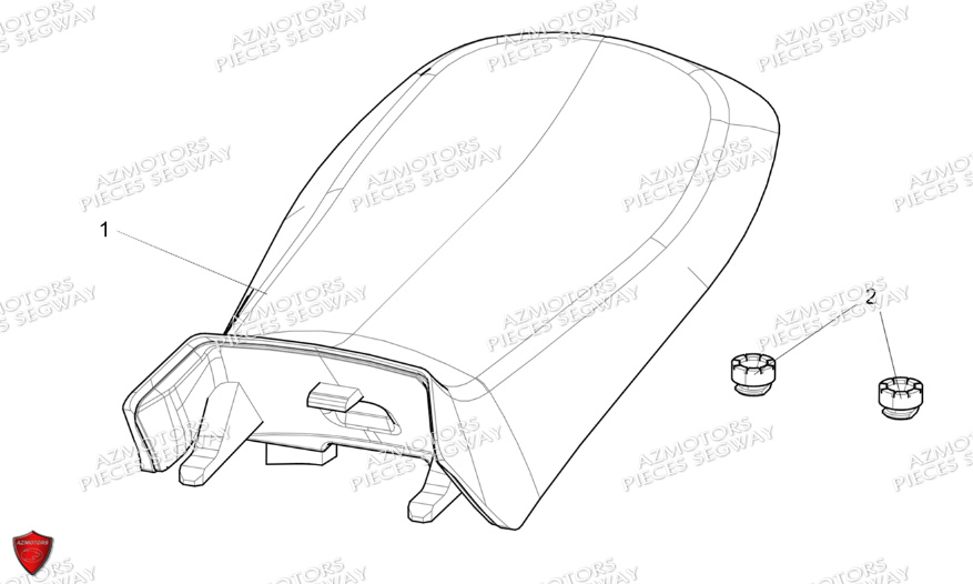 SELLE SEGWAY AT5S EPS STD