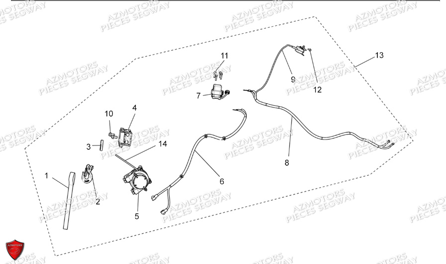 Treuil SEGWAY Pieces SNARLER AT5S VERSION EPS