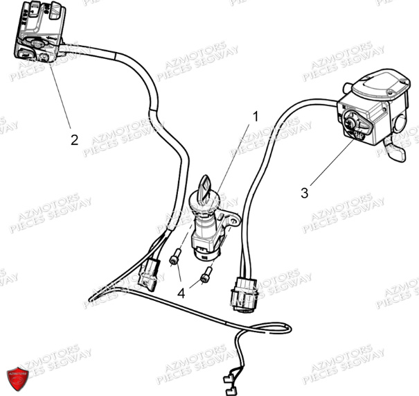 Commodos SEGWAY Pieces AT5S VERSION STANDARD