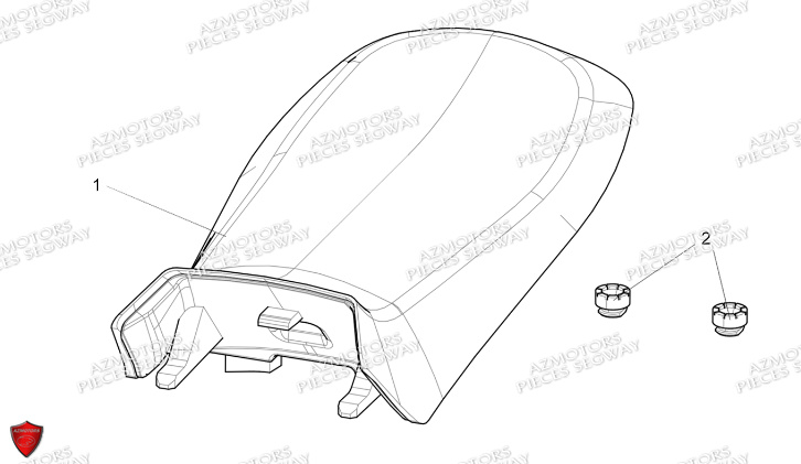 Selle SEGWAY Pieces AT5S VERSION STANDARD