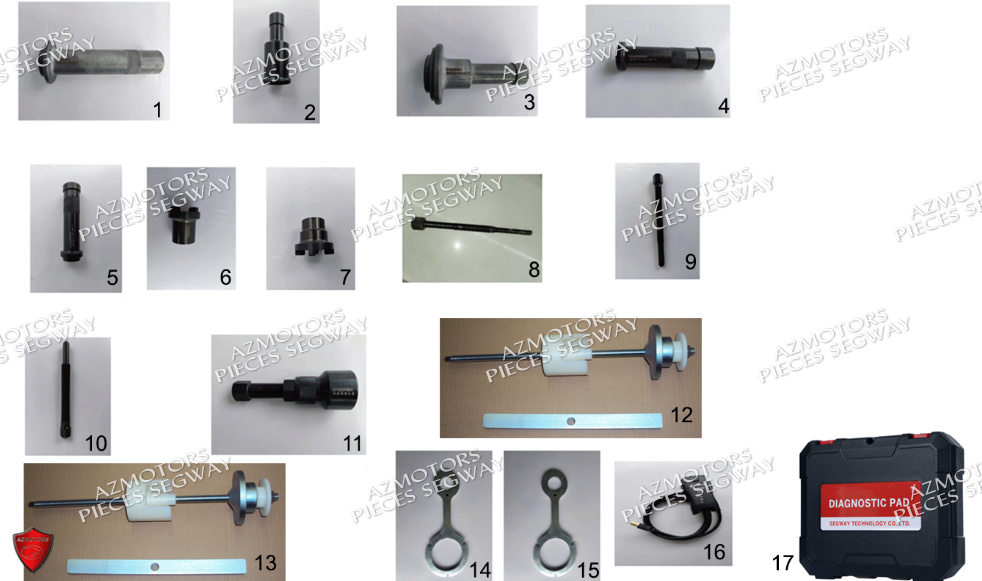 Outils SEGWAY Pièces SNARLER AT6 L EPS DELUXE