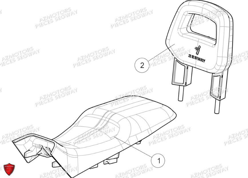 SELLE SEGWAY AT6L